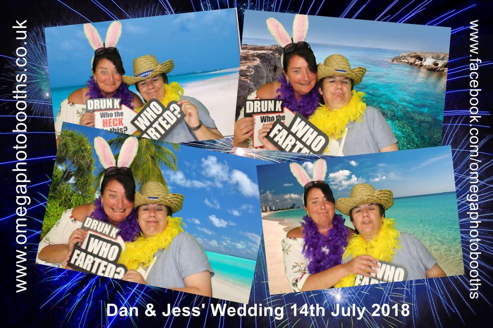 Dan & Jess' wedding | View more photos from the event at gallery.omegaphotobooths.co.uk/u/Omega-Photobooths/Dan-Jess-wedding